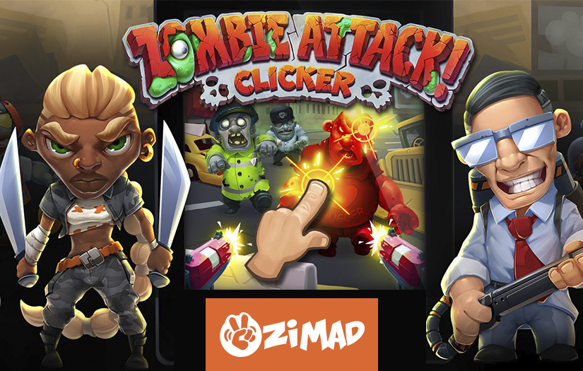 "Zombie Clicker" art production for the soft launch screenshot 1